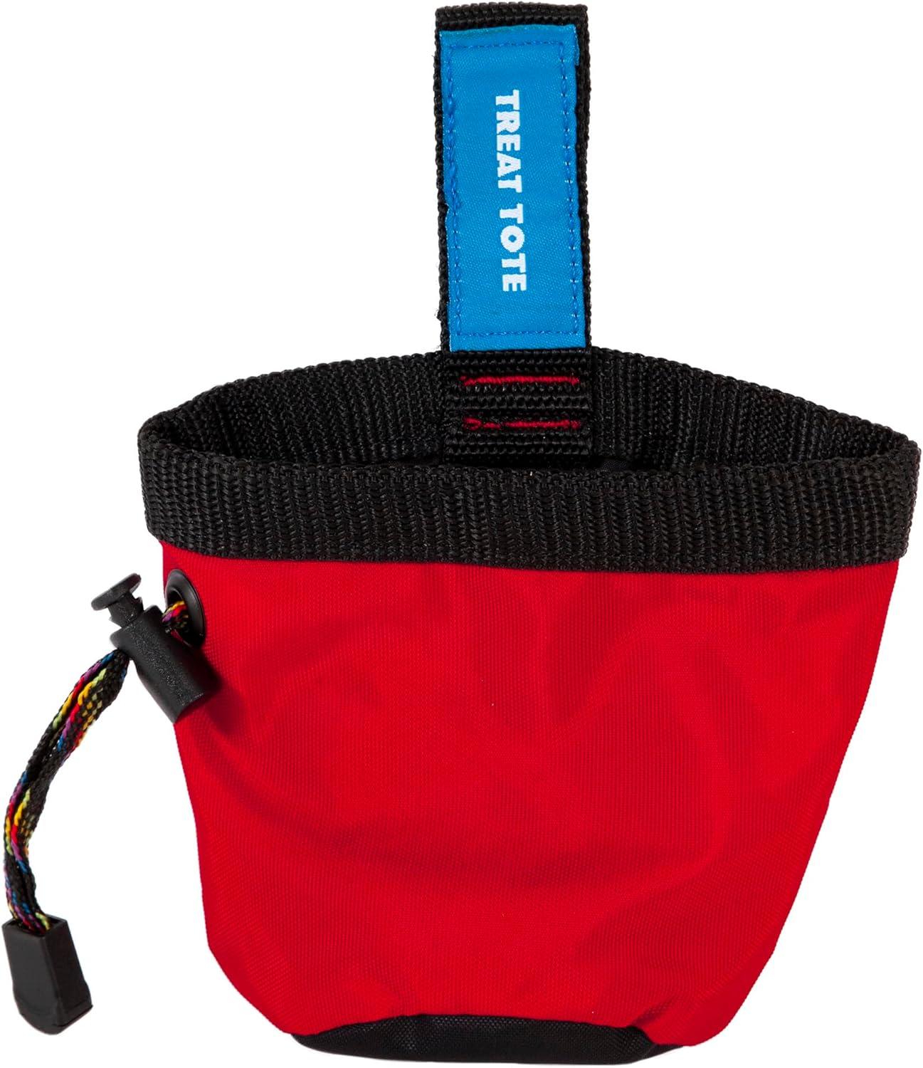 imageChuckit Treat Tote Dog Treat Pouch for Puppy Training 1 Cup Capacity Assorted Colors1 Cup