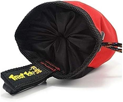 imageChuckit Treat Tote Dog Treat Pouch for Puppy Training 1 Cup Capacity Assorted Colors1 Cup
