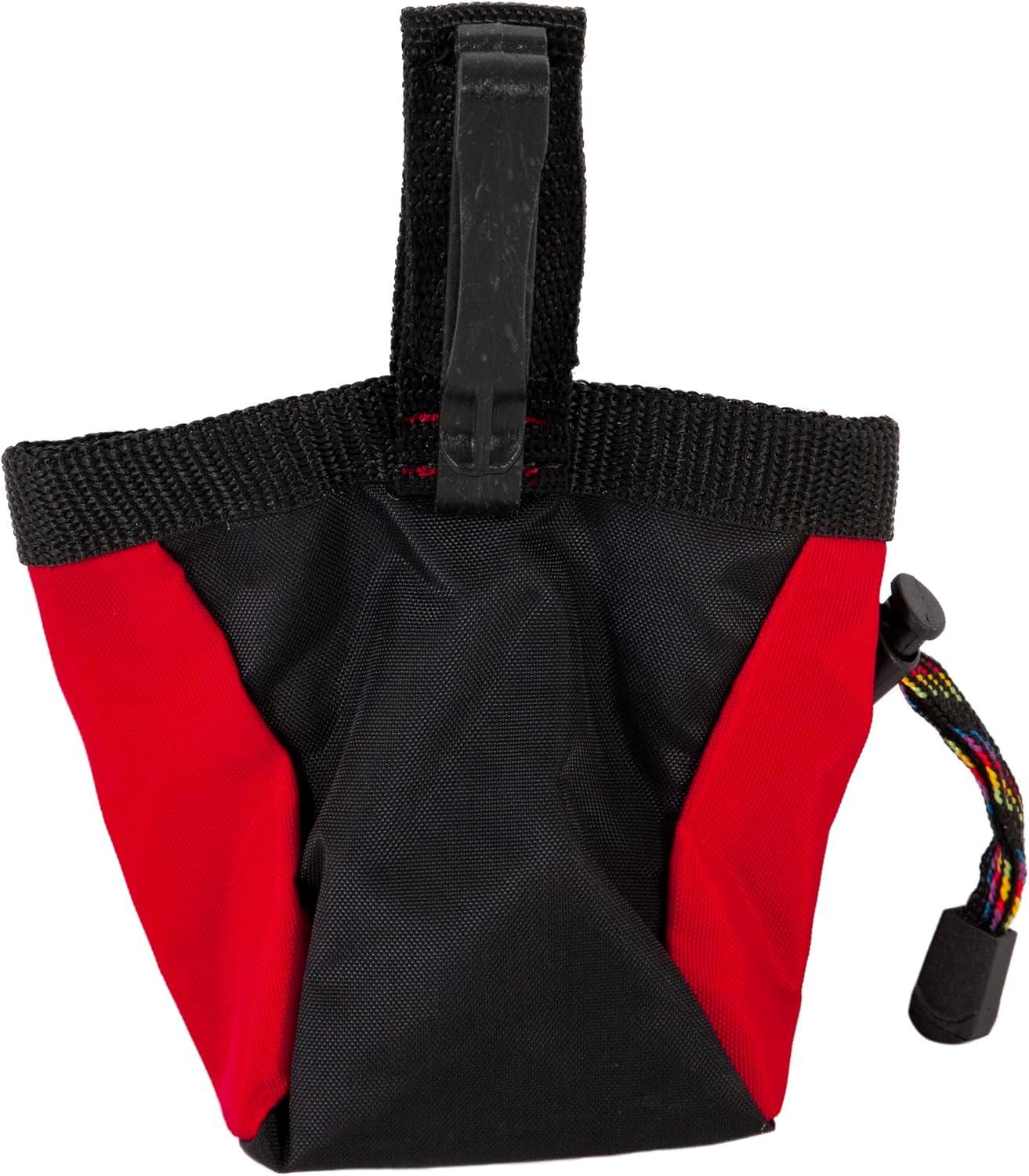 imageChuckit Treat Tote Dog Treat Pouch for Puppy Training 1 Cup Capacity Assorted Colors1 Cup