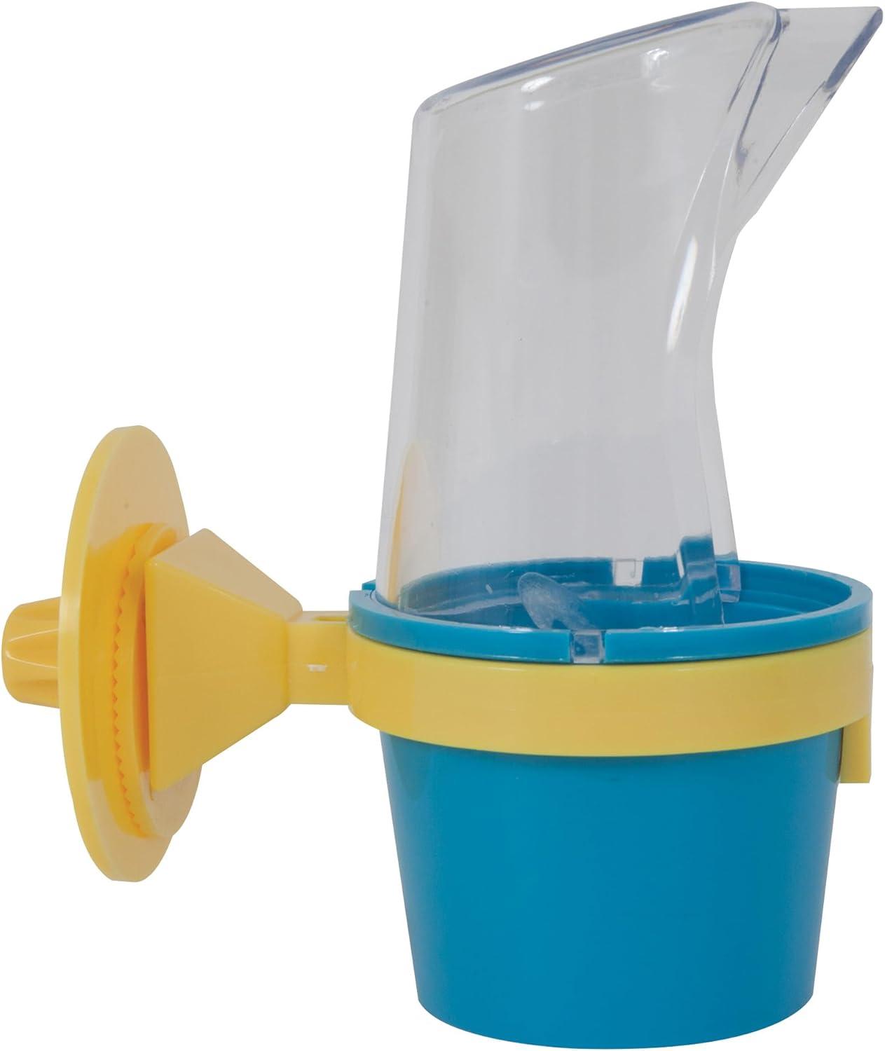 imageJW Pet Bird Cage Clean Cup Feeder ampamp Water Cup Bird Accessory Small Assorted ColorsLarge