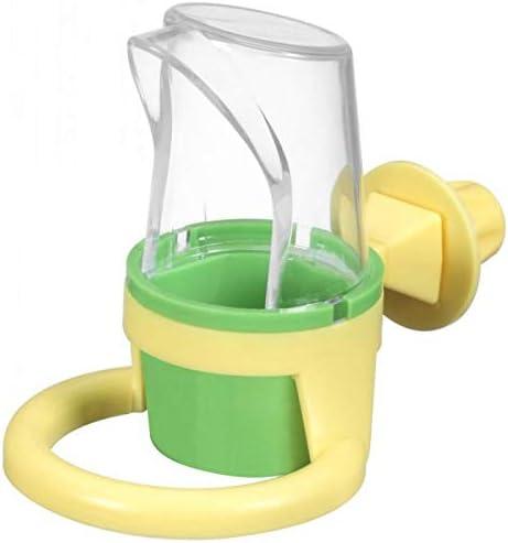 imageJW Pet Bird Cage Clean Cup Feeder ampamp Water Cup Bird Accessory Small Assorted ColorsSmall