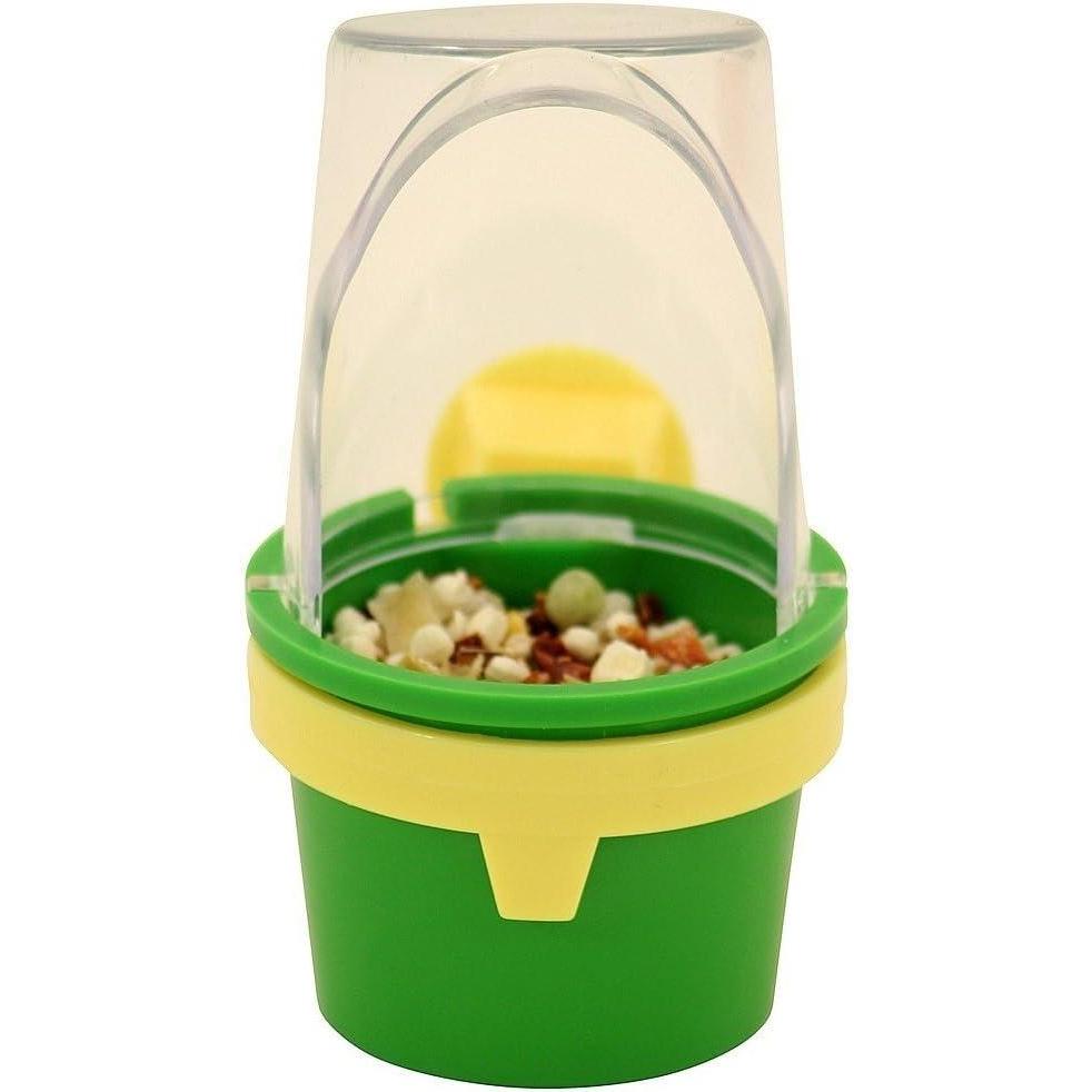 imageJW Pet Bird Cage Clean Cup Feeder ampamp Water Cup Bird Accessory Small Assorted ColorsMedium