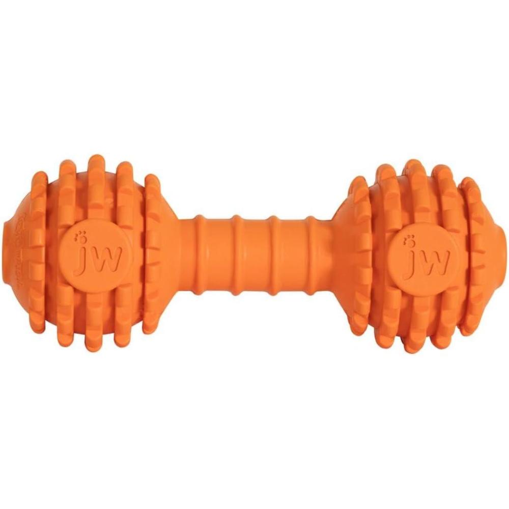 imageJW Pet Chompion Heavyweight Dog Chew Toy for Large Breeds Assorted ColorsSmall 5 x 175 x 475