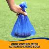 imageArm ampamp Hammer Dog Poop Bag Dispenser With 30 Count Dog Poop Bags With Activated Baking Soda 9 x 14 Inches BlackAssorted
