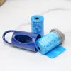 imageArm ampamp Hammer Dog Poop Bag Dispenser With 30 Count Dog Poop Bags With Activated Baking Soda 9 x 14 Inches BlackBlue