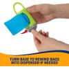 imageArm ampamp Hammer Dog Poop Bag Dispenser With 30 Count Dog Poop Bags With Activated Baking Soda 9 x 14 Inches BlackBlue