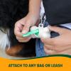 imageArm ampamp Hammer Dog Poop Bag Dispenser With 30 Count Dog Poop Bags With Activated Baking Soda 9 x 14 Inches BlackWhite
