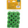 imageArm ampamp Hammer Durable Disposable Dog And Cat Waste Bags With Activated Baking Soda 90 Dog Poop Bags PlantBased 9 x 14 InchesGreen