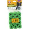 imageArm ampamp Hammer Durable Disposable Dog And Cat Waste Bags With Activated Baking Soda 90 Dog Poop Bags PlantBased 9 x 14 InchesGreen