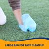 imageArm ampamp Hammer EasyTear Disposable Dog And Cat Waste Bags With Activated Baking Soda 180 Dog Poop Bags 9 x 14 InchesAssorted