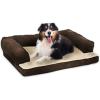 imageAspen Pet Bolster Orthopedic Pet Bed One Size 40 x 30 Inches Made in USA