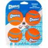 imageChuckit Dog Tennis Ball Dog Toy Large 3 Inch Diameter for dogs 60100 lbs Pack of 2Medium  8Pack