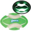 imageChuckit Fumble Fetch Dog Football  Outdoor and Indoor Interactive Dog Toy with Grooved Design for Easy Pickup  Made from Durable Rubber  Floats in Water  Small  Orange and BlueMax Glow