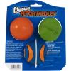 imageChuckit Gen 1 Fetch Medley Dog Balls  Interactive Dog Toys HighBounce Fetch Ball Floating Ultra and Rugged Balls Durable  Size Medium 25inch Diameter Set of 3Medium 25