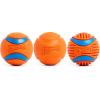 imageChuckit Gen 1 Fetch Medley Dog Balls  Interactive Dog Toys HighBounce Fetch Ball Floating Ultra and Rugged Balls Durable  Size Medium 25inch Diameter Set of 3Medium 25