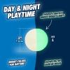 imageChuckit Glow in the Dark Bouncy Balls  Ball for Dogs Chuckit Dog Toy Max Glow Balls  Medium 25 Inch Pack of 2Large