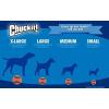 imageChuckit Glow in the Dark Bouncy Balls  Ball for Dogs Chuckit Dog Toy Max Glow Balls  Medium 25 Inch Pack of 2Small