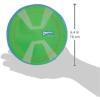 imageChuckit Max Glow Paraflight Flying Disc Dog Toy  Water Floating Flyer  Durable Nylon Construction with Soft Rubber Edges  For Medium and Large Dogs  Size Large  975quot L x 975quot W  Pack of 1GreenMax Glow