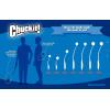 imageChuckit Max Glow Paraflight Flying Disc Dog Toy  Water Floating Flyer  Durable Nylon Construction with Soft Rubber Edges  For Medium and Large Dogs  Size Large  975quot L x 975quot W  Pack of 1GreenMax Glow