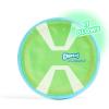 imageChuckit Max Glow Paraflight Flying Disc Dog Toy  Water Floating Flyer  Durable Nylon Construction with Soft Rubber Edges  For Medium and Large Dogs  Size Large  975quot L x 975quot W  Pack of 1GreenMax Glow