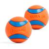 imageChuckit Ultra Ball Dog Toy  Medium Bouncy Fetch Balls For Dogs 2060 lbs  Made from Durable Rubber  Floating Water Pet Toys  Size Medium  25inch Diameter  Pack of 2Medium 2 Pack