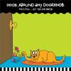 imageFAT CAT Catfisher Doorknob Hanger