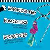 imageFat Cat Worm Wand Stuffed with 100 Organic Catnip Interactive Cat ToyWorm