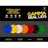 imageGAMMA2 Gamma Seal Lid  Pet Food Storage Container Lids  Fits 35 5 6 ampamp 7 Gallon Buckets Black Made in USAYellow