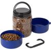 imageGAMMA2 Vittles Vault TravelTainer 6 Cups Portable Food Storage Container Blue4 Quart Pack of 2