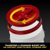 imageGamma2 Gamma Seal Lid 3pk Combo for Utility Buckets  Fits 35 5 6 ampamp 7 gallon buckets Red White ampamp Blue Made in USA