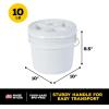 imageGamma2 Vittles Vault Dog Food Storage Container Up to 20 Pounds Dry Pet Food Storage Made in USA10 Pound