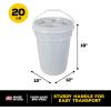 imageGamma2 Vittles Vault Dog Food Storage Container Up to 20 Pounds Dry Pet Food Storage Made in USA20 Pound