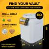 imageGamma2 Vittles Vault Pet Food Storage Containers  Sealed Dog and Cat Food Storage Container Fits up to 35lbs Made in the USA  12quotL x 1675quotHPet Food Storage Container