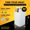 imageGamma2 Vittles Vault Pet Food Storage Containers  Sealed Dog and Cat Food Storage Container Fits up to 35lbs Made in the USA  12quotL x 1675quotHPet Food Storage Container
