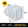 imageGamma2 Vittles Vault Stackable Dog Food Storage Container with Sealing Lid Up to 40 lbs Dry Pet Food Storage Container USAMade  205quotL x 12quotW x 1675quotH