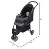imageGen7 Pet Starry Night Gray Regal Plus Pet Stroller One Size G2320SNLight Gray