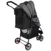 imageGen7 Pet Starry Night Gray Regal Plus Pet Stroller One Size G2320SNLight Gray