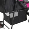 imageGen7 Pet Starry Night Gray Regal Plus Pet Stroller One Size G2320SNPink