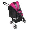 imageGen7 Pet Starry Night Gray Regal Plus Pet Stroller One Size G2320SNPink