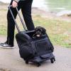 imageGen7Pets Dog Carrier  Large Black Roller Bag Pet CarrierBlack