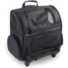 imageGen7Pets Dog Carrier  Large Black Roller Bag Pet CarrierBlack