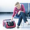 imageGen7Pets Dog Carrier  Large Black Roller Bag Pet CarrierRed