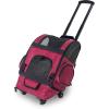 imageGen7Pets Dog Carrier  Large Black Roller Bag Pet CarrierRed