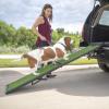 imageGen7Pets Natural Step Ramp for Vehicles 42 InchGreen