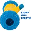 imageJW Pet 32290 RoboBone Electronic Treat Dispenser YelowBlue