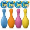 imageJW Pet Bouncin Bowlin Pin Dog Toy Large Assorted ColorsSmall