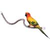 imageJW Pet Comfy Perch For Birds Flexible Multicolor Rope Small  14quot LengthMedium