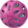 imageJW Pet Crackle Heads Crackle Ball Crunchy Noise Chew Fetch Toy for Dogs Assorted Colors Large 4 DiameterMedium