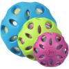 imageJW Pet Crackle Heads Crackle Ball Crunchy Noise Chew Fetch Toy for Dogs Assorted Colors Large 4 DiameterSmall