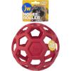 imageJW Pet Holee Roller Dog Toy Puzzle Ball Natural Rubber Extra Large 75 Inch Diameter Colors May Vary